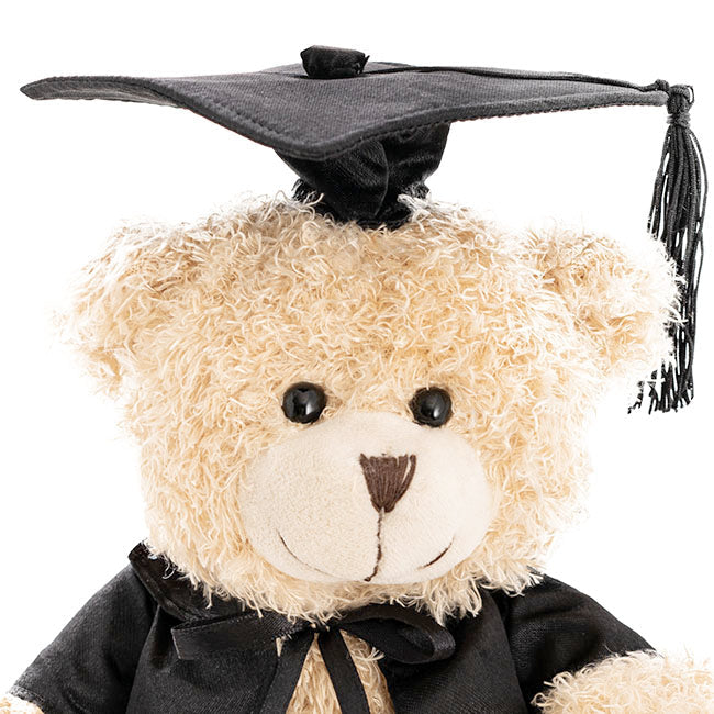 Graduation Teddy Bear Smarty Pants Light Brown with Cap & Scroll (20cmST)