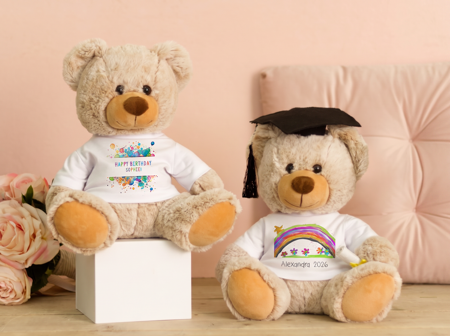 Personalised Oscar Teddy Bear (25cmST)