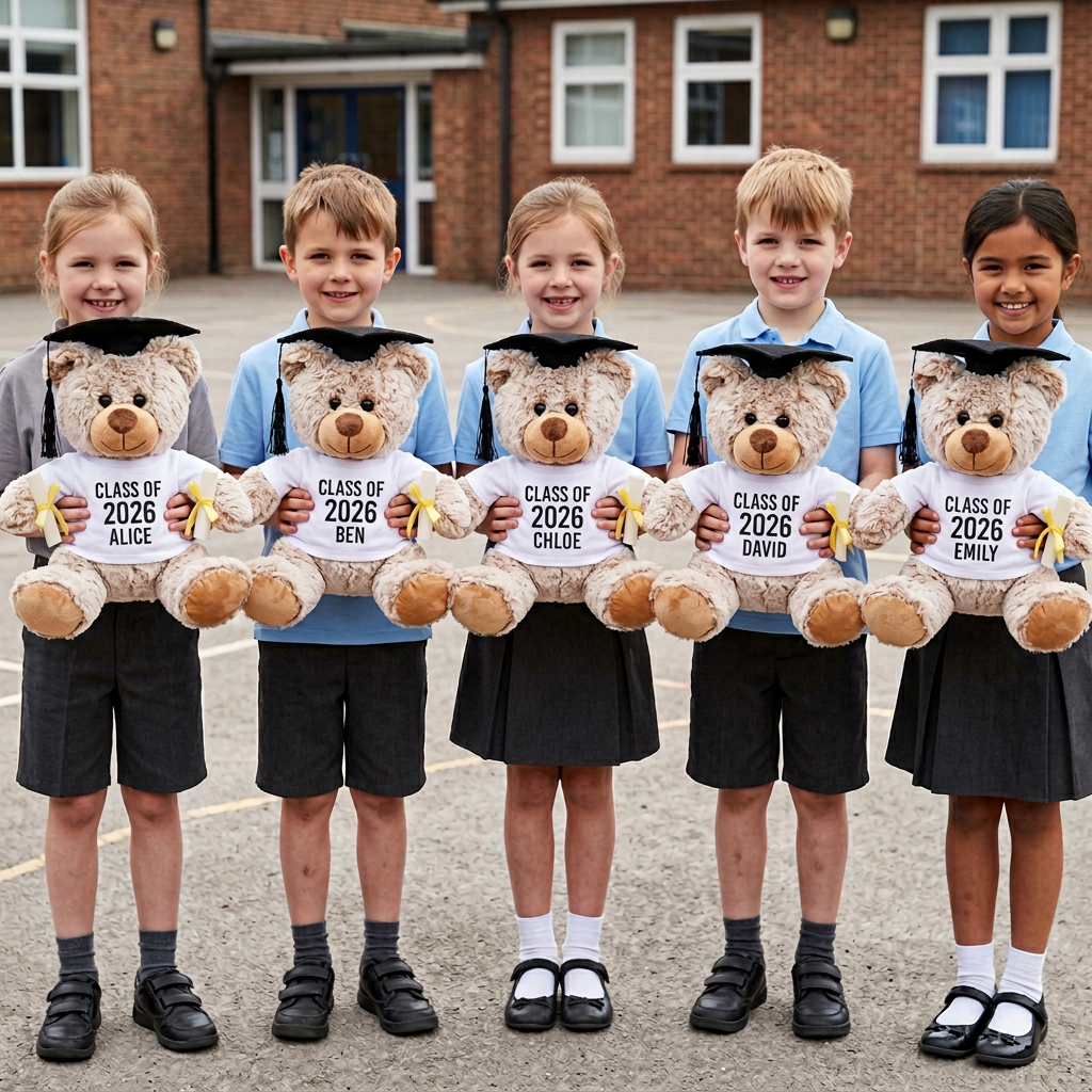 How Personalised Teddy Bears Create Lasting School Memories