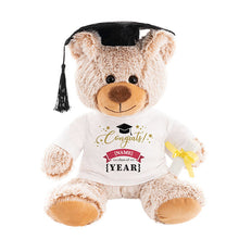 Load image into Gallery viewer, Graduation Congrats &amp; Year - Oscar Teddy Bear (25cmST)
